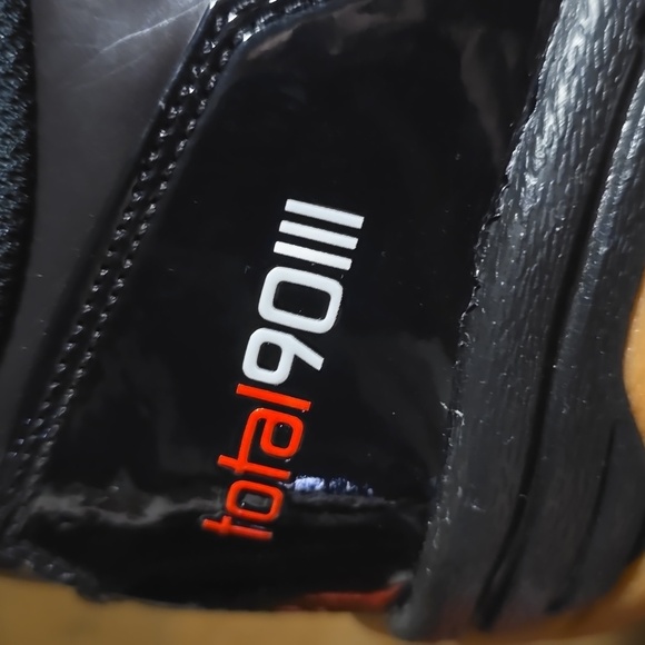 Nike Men's T90 Athletic Sneaker, Color Black/White-University Red, $110.00 USD - Picture 11 of 16